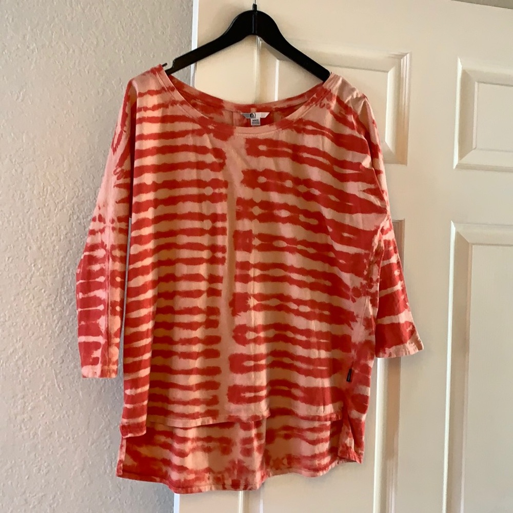Ballet arm t-shirt in tie die